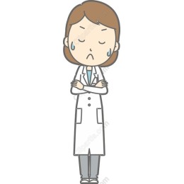 Distressed Female Doctor