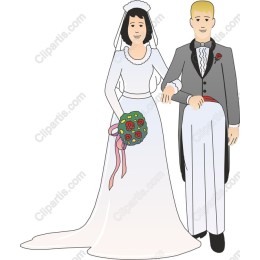 Elegant Wedding Couple