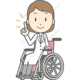 Healthcare Professional in Wheelchair