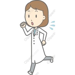 Energetic Female Doctor