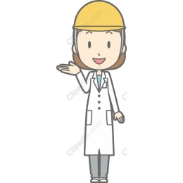 Cheerful Female Scientist