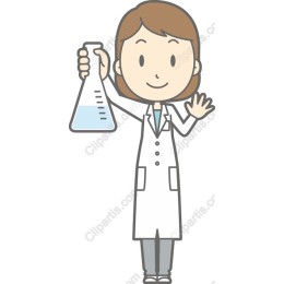 Cheerful Female Scientist