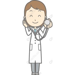 Cheerful Female Doctor