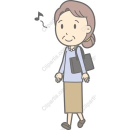 Cheerful Elderly Woman