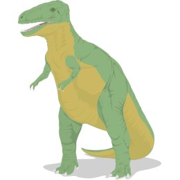 Vibrant T-Rex