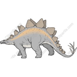 Colorful Stegosaurus