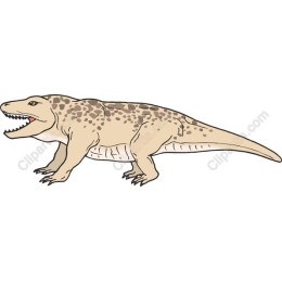 Prehistoric Temnospondyl