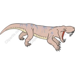 Fierce Prehistoric Reptile