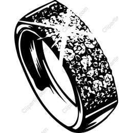 Diamond-Studded Ring