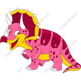 Pink Triceratops