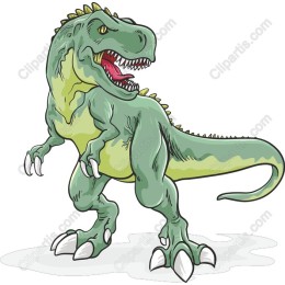 Vibrant T-Rex