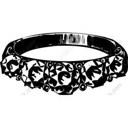 Elegant Black and White Bracelet