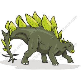 Vibrant Stegosaurus