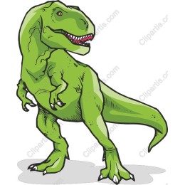 Vibrant T-Rex