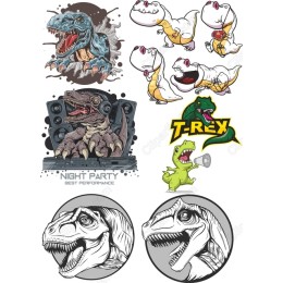 T-Rex Bundle - Whimsical Dinosaur