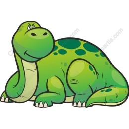 Charming Cartoon Dinosaur
