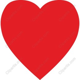 Vibrant Red Heart