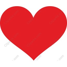 Vibrant Red Heart