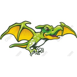 Whimsical Flying Dragon