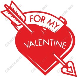 For My Valentine - Heart and Arrow