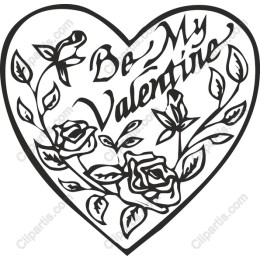 Be My Valentine Heart