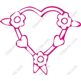 Romantic Heart Flower