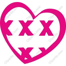 XOXO Love Heart