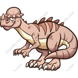 Adorable Cartoon Dinosaur