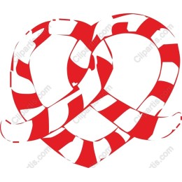 Candy Cane Heart