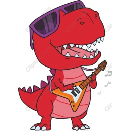 Rockstar Dinosaur