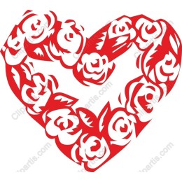 Heart-Shaped Floral