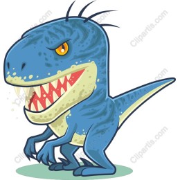 Playful T-Rex Dinosaur