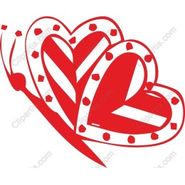 Double Heart Butterfly