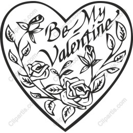 Be My Valentine Heart