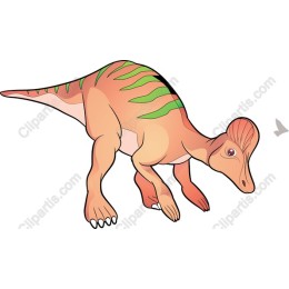 Charming Cartoon Dinosaur