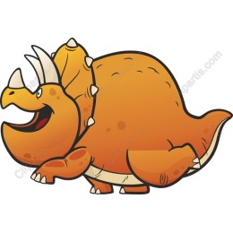Playful Triceratops