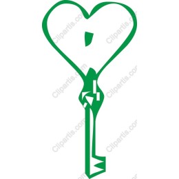 Heart-Shaped Key