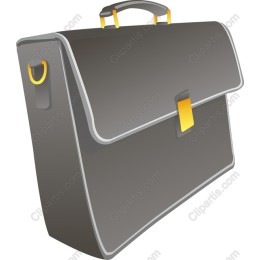 Sleek Black Briefcase