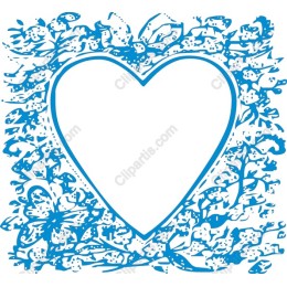 Floral Heart Frame