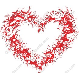 Vibrant Red Heart