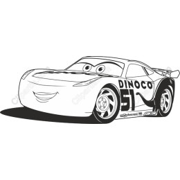Dynamic Dinoco Racing Car