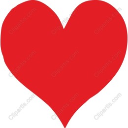 Vibrant Red Heart