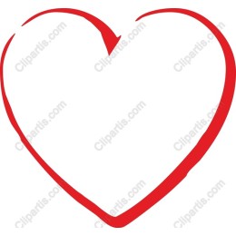 Hand-Drawn Red Heart
