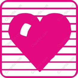 Vibrant Pink Heart