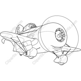 Charming Vintage Airplane