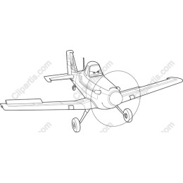 Cartoon Airplane