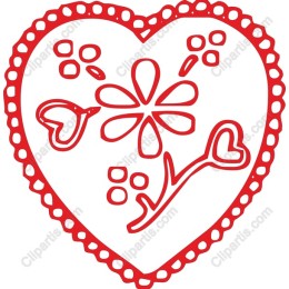 Red Heart Floral