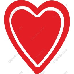 Vibrant Red Heart