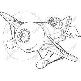 Charming Vintage Airplane