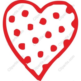 Polka-Dotted Heart